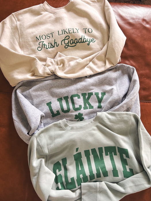 Lucky sweatshirt (FINAL SALE)
