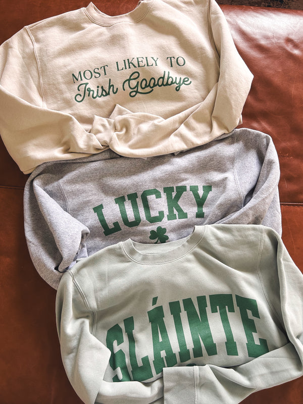 Lucky sweatshirt (FINAL SALE)