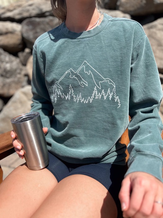Mountain sweatshirt (FINAL SALE)