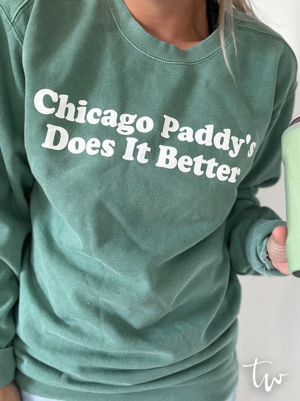 ON SALE - Chicago Paddy sweatshirt (Discount shown in cart)