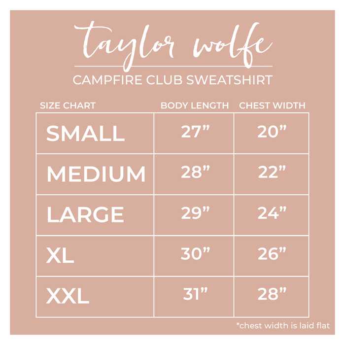 Campfire Club sweatshirt (FINAL SALE)
