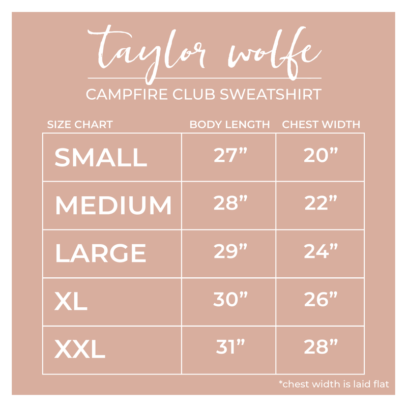 Campfire Club sweatshirt (FINAL SALE)
