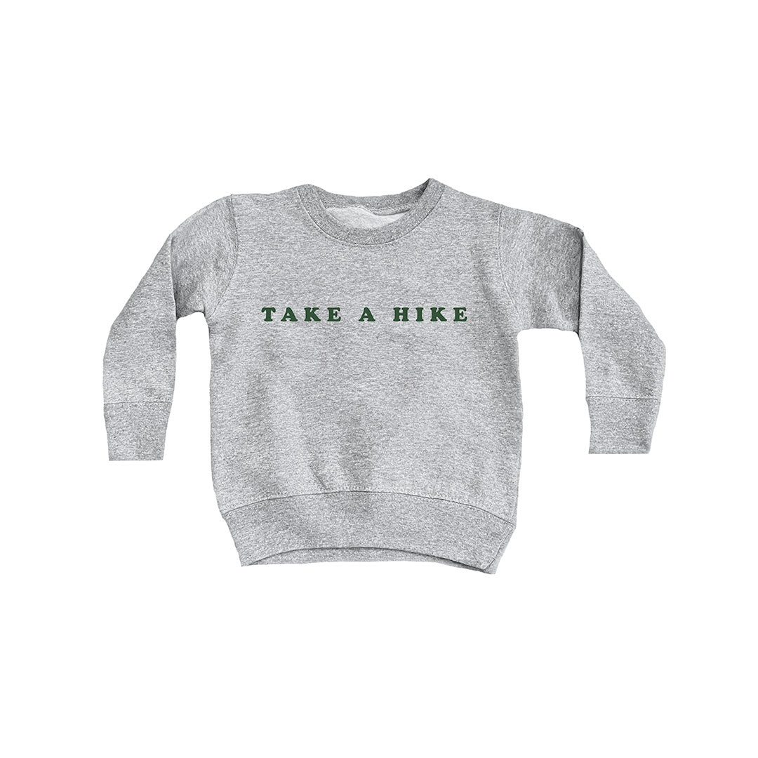 Take A Hike toddler sweatshirt (FINAL SALE)