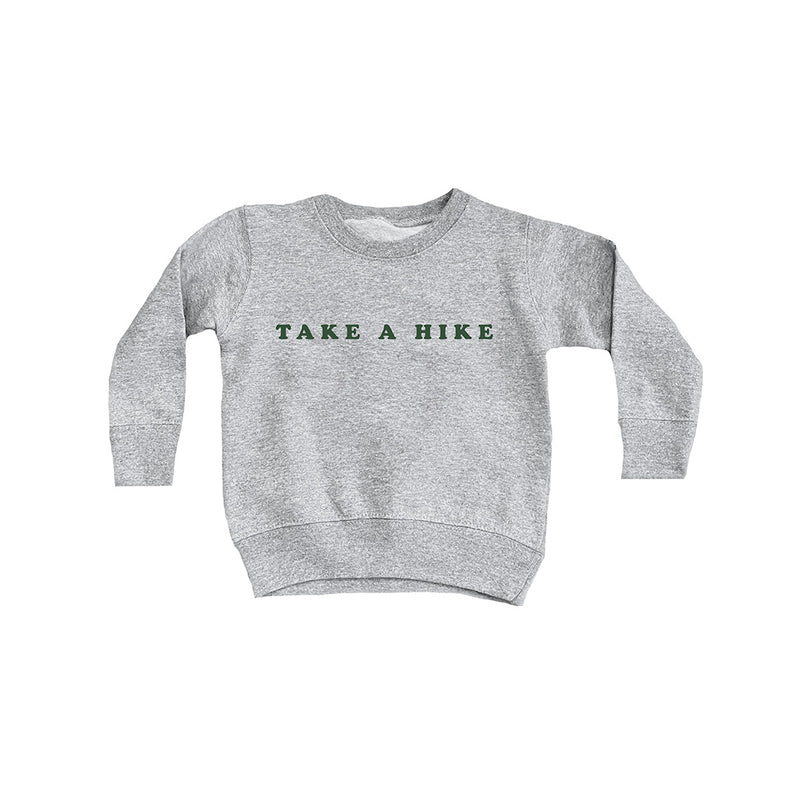 Take A Hike toddler sweatshirt (FINAL SALE)