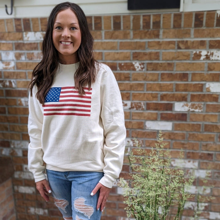 Flag Sweatshirt (FINAL SALE)