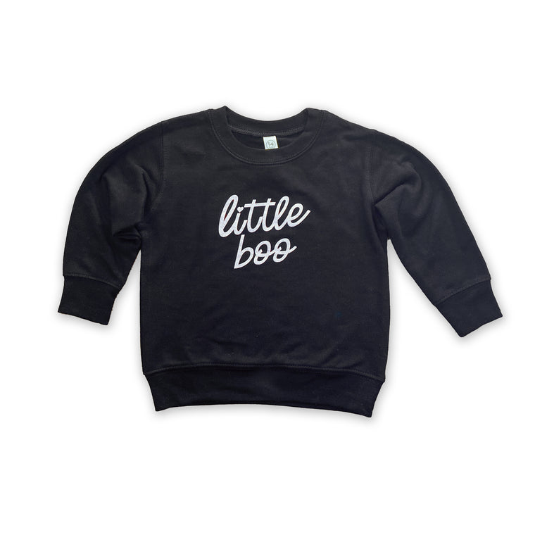 ON SALE - Little Boo toddler sweatshirt (Discount shown in cart)