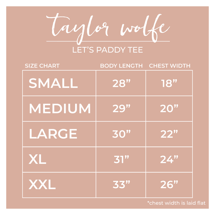ON SALE - Let's Paddy tee (Discount shown in cart)