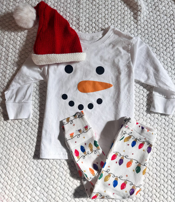 Toddler Snowman Long Sleeve T-Shirt