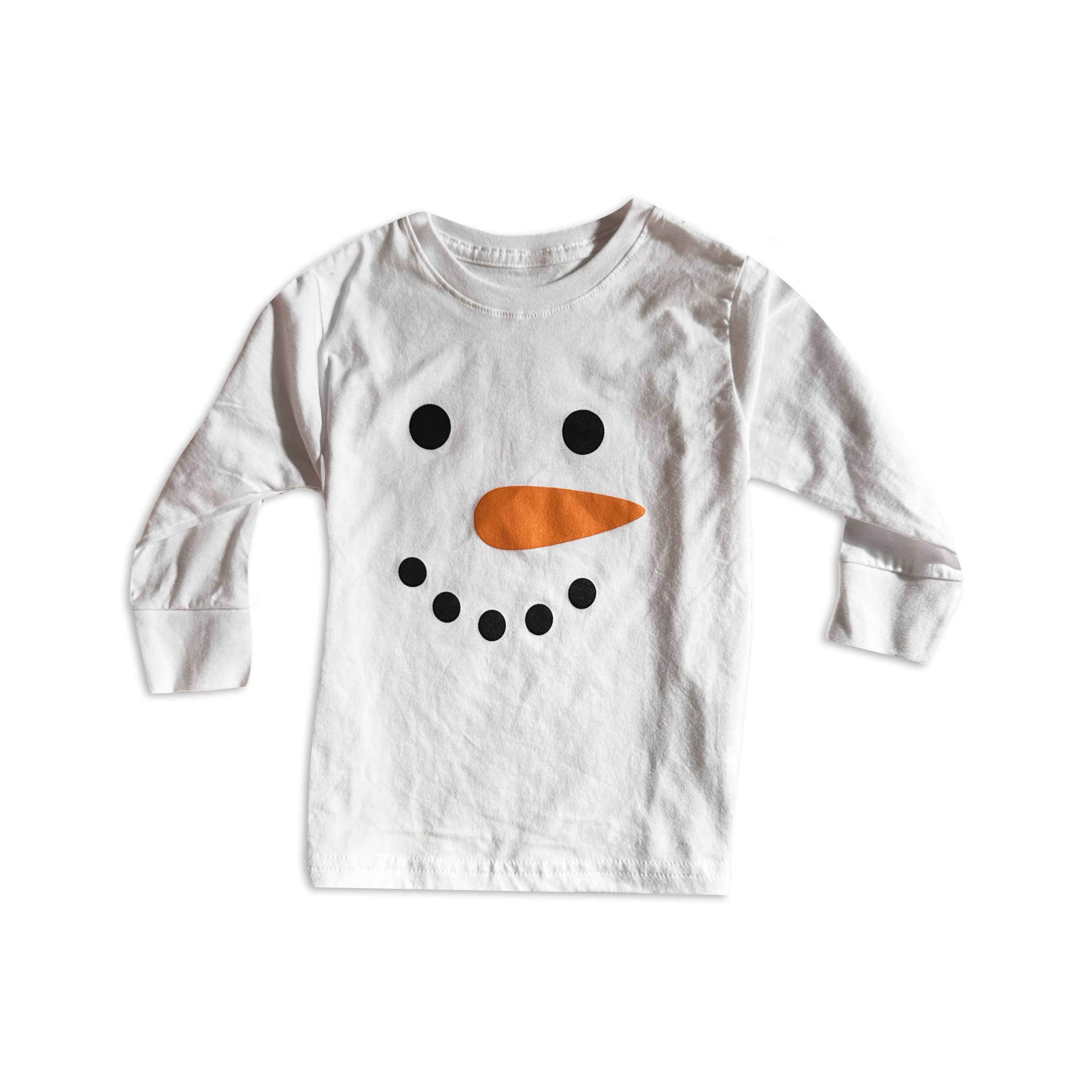 Toddler Snowman Long Sleeve T-Shirt