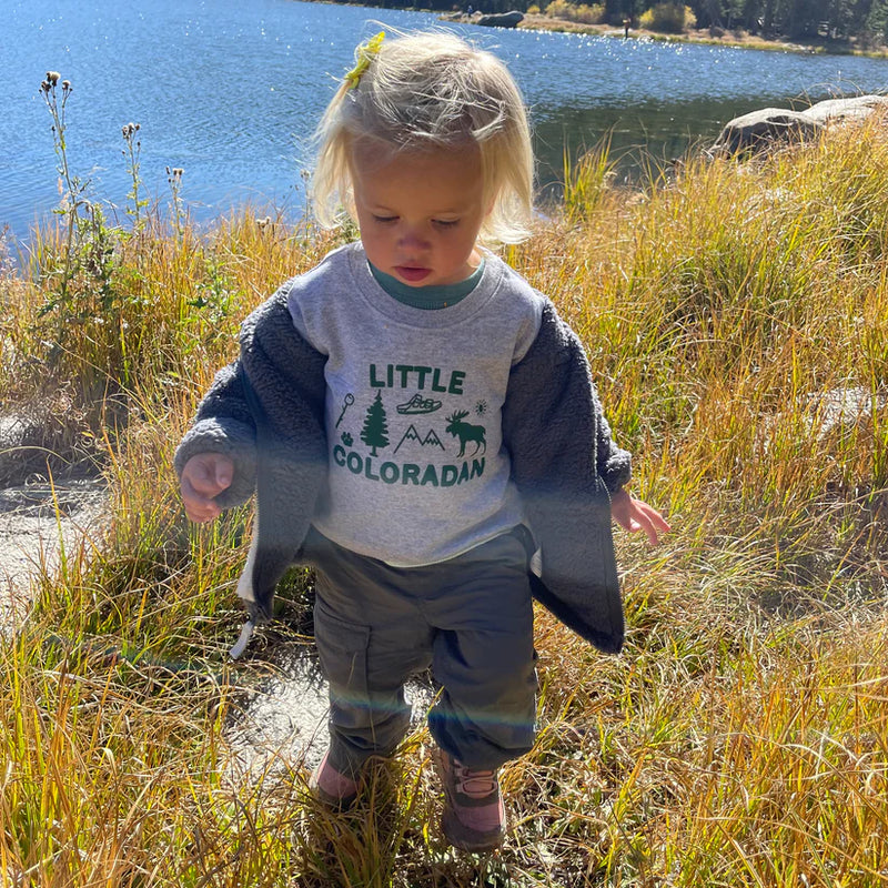 Little Coloradan toddler sweatshirt