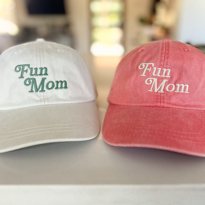 Fun Mom cream hat
