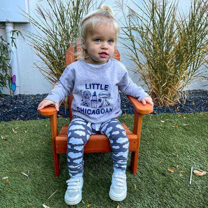 Little Chicagoan toddler sweatshirt