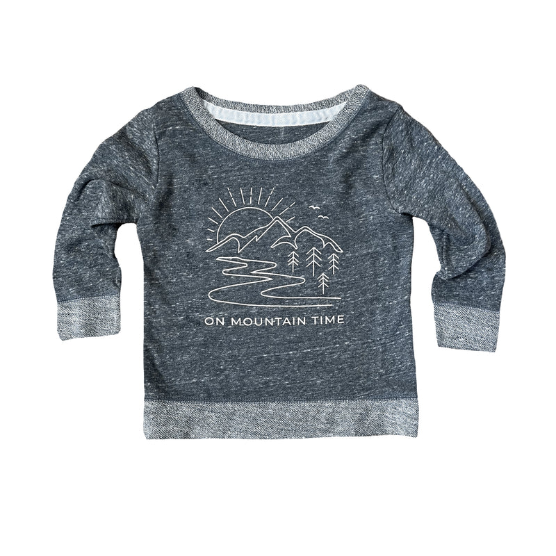 Mountain Time todder sweatshirt