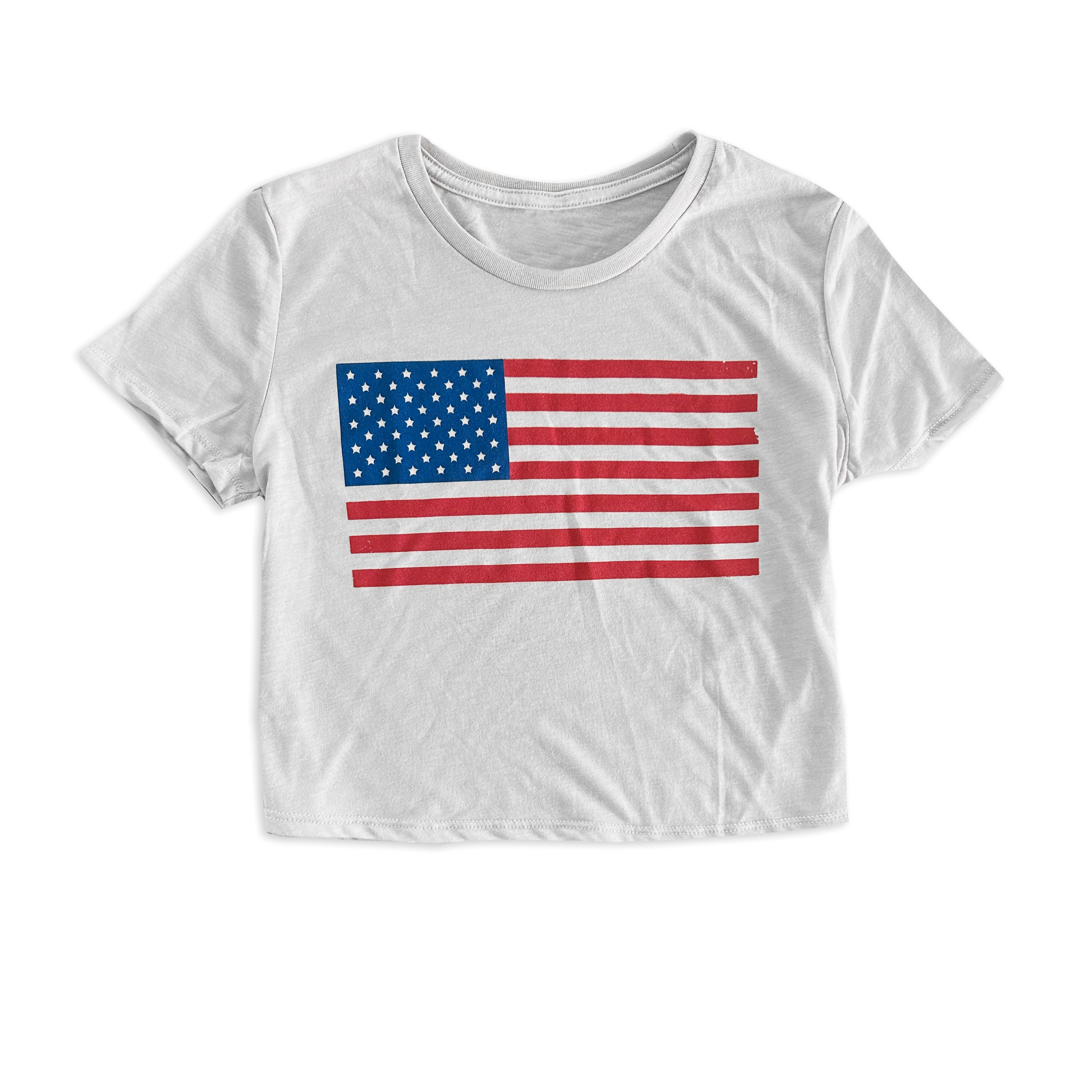 Flag Crop tee