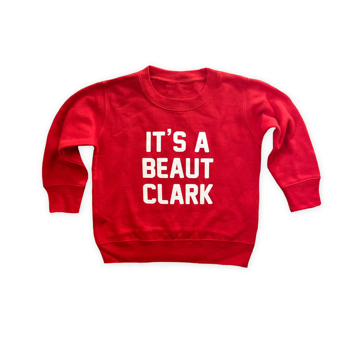 It's A Beaut Clark youth sweatshirt