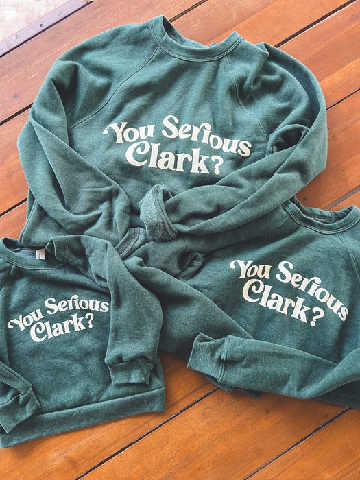 You Serious Clark toddler sweatshirt