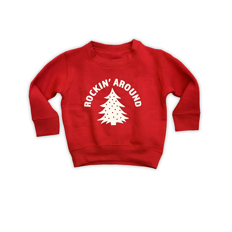 Rockin' Around toddler sweatshirt