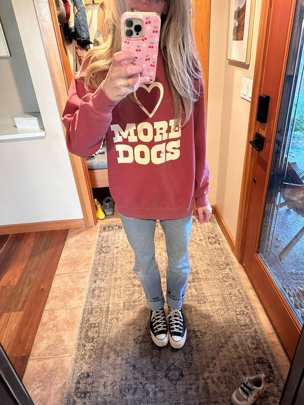 More Dogs sweatshirt