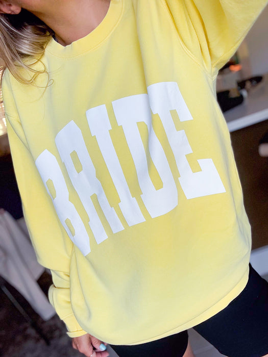 Bride sweatshirt