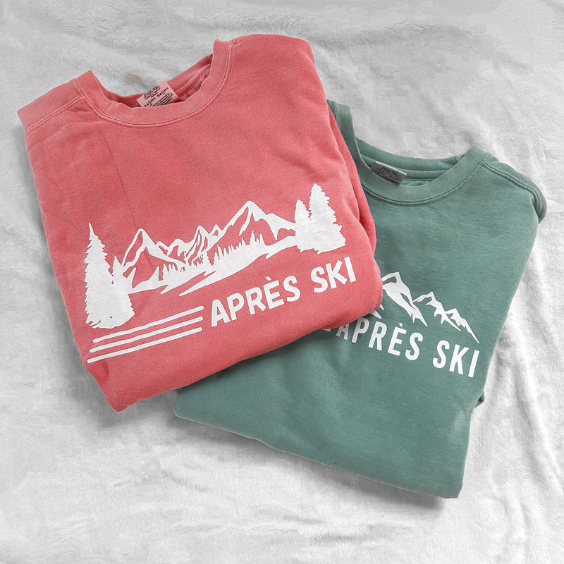 Apres Ski watermelon sweatshirt