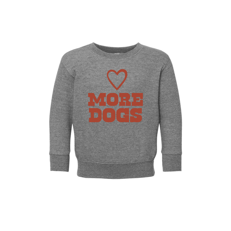 More Dogs toddler sweatshirt