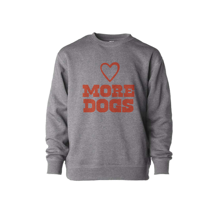 More Dogs youth sweatshirt