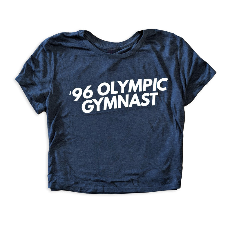 '96 Gymnast crop tee