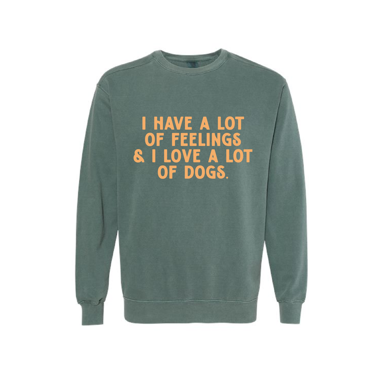 Lots Of Feelings & Dogs sweatshirt (preorder)