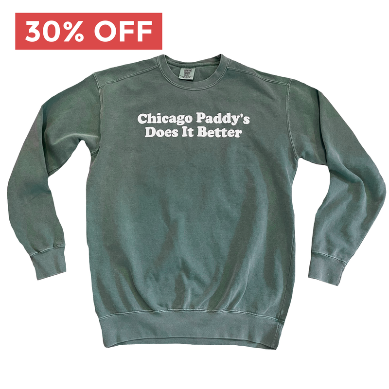 ON SALE - Chicago Paddy sweatshirt (Discount shown in cart)