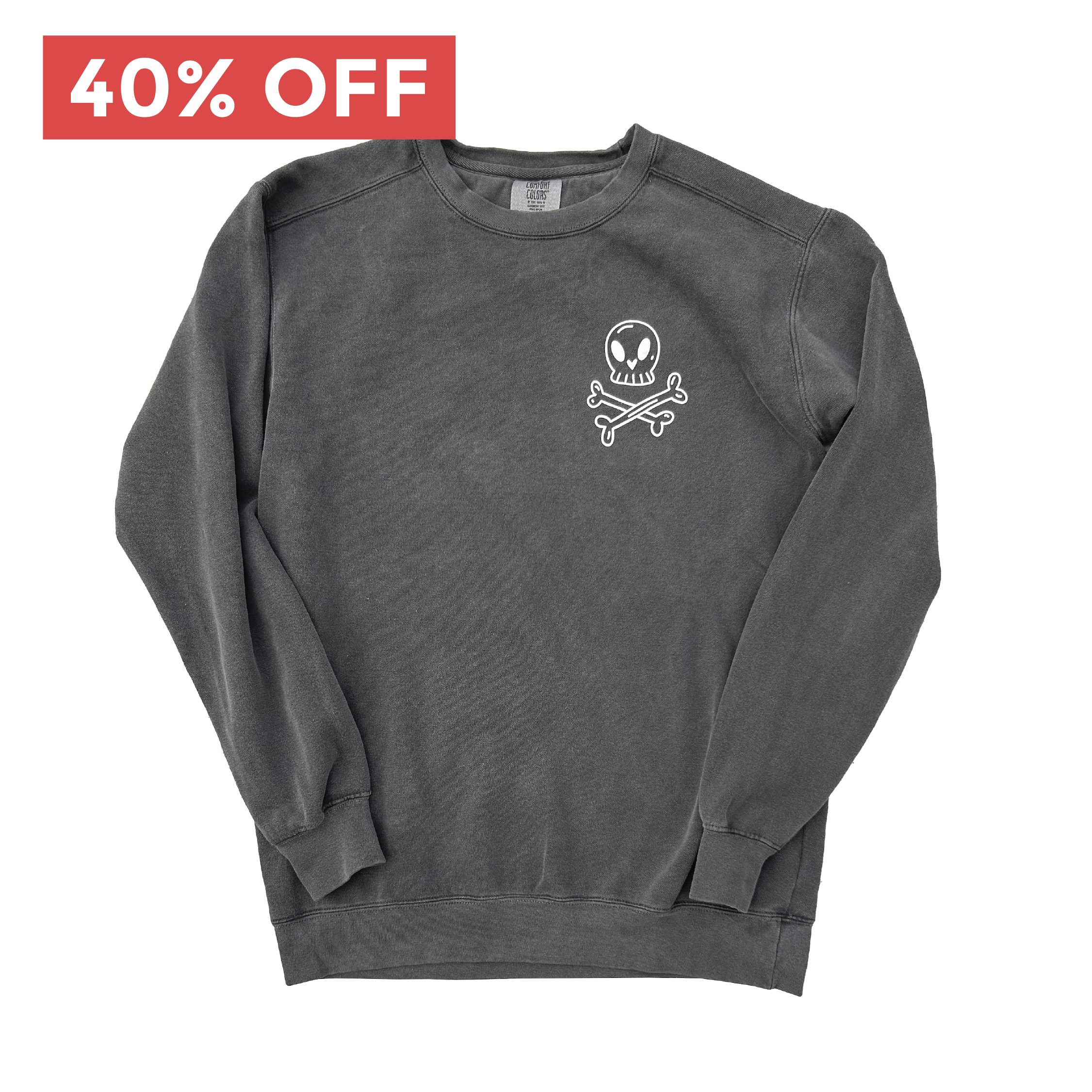 ON SALE - Skull & Crossbones sweatshirt (Discount already applied)