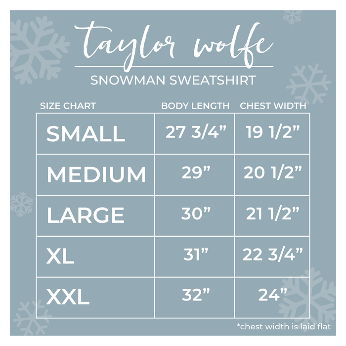 Snowman sweatshirt