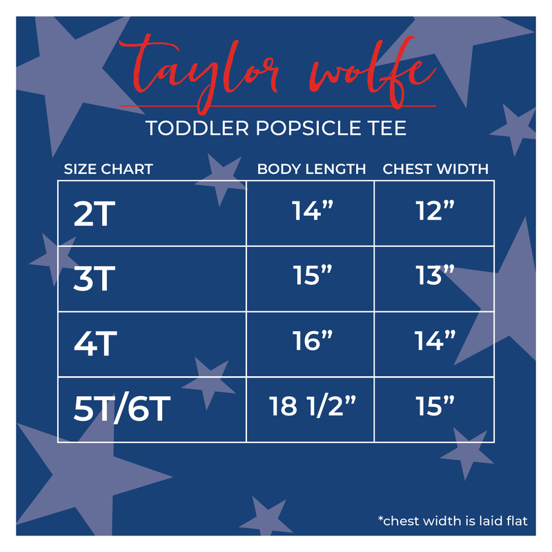 Popsicle Smiley toddler tee