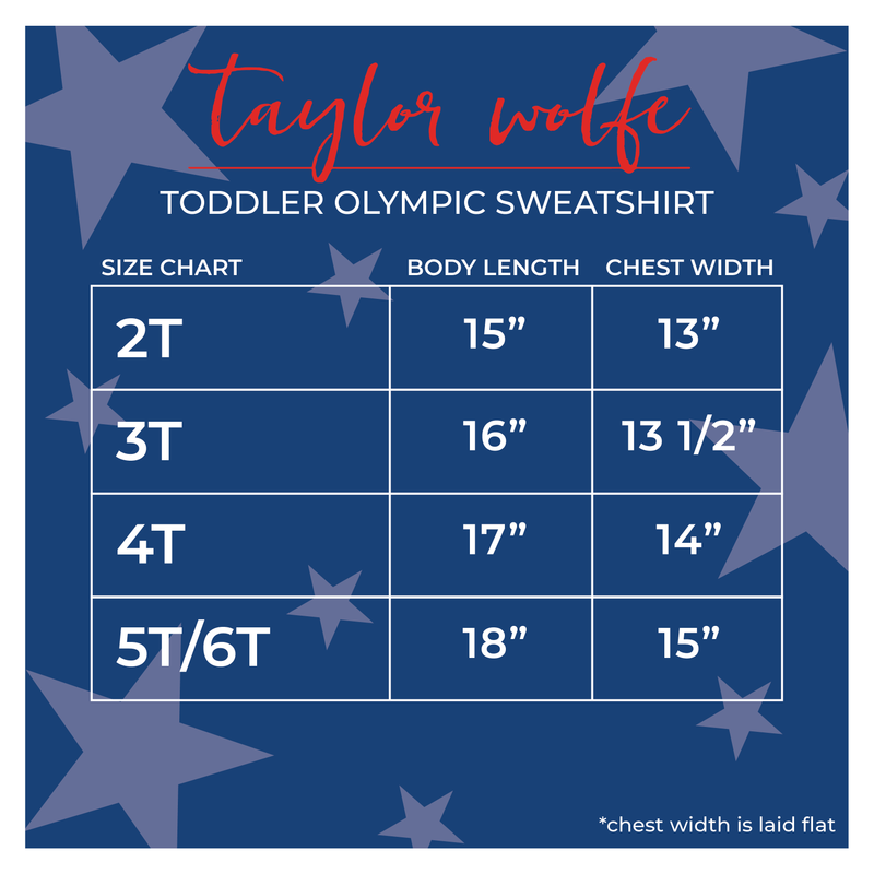 USA Olympic Team toddler sweatshirt