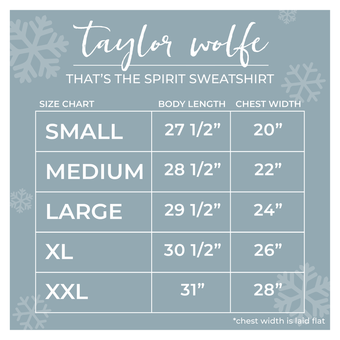 That's The Spirit sweatshirt