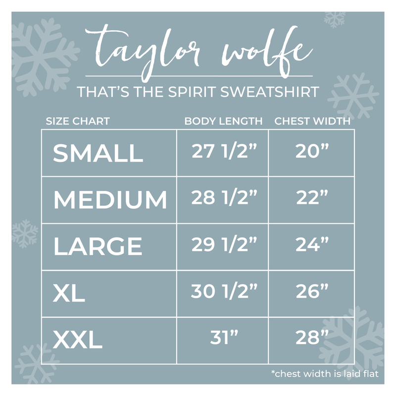 That's The Spirit sweatshirt