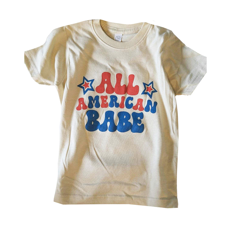 All American toddler tee